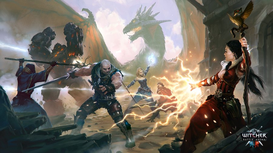 Скриншот из игры The Witcher Battle Arena - 6
