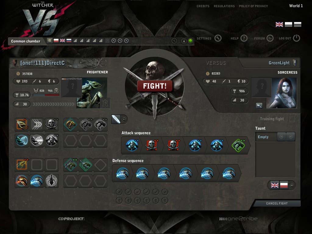 Скриншот из игры The Witcher: Versus - 16