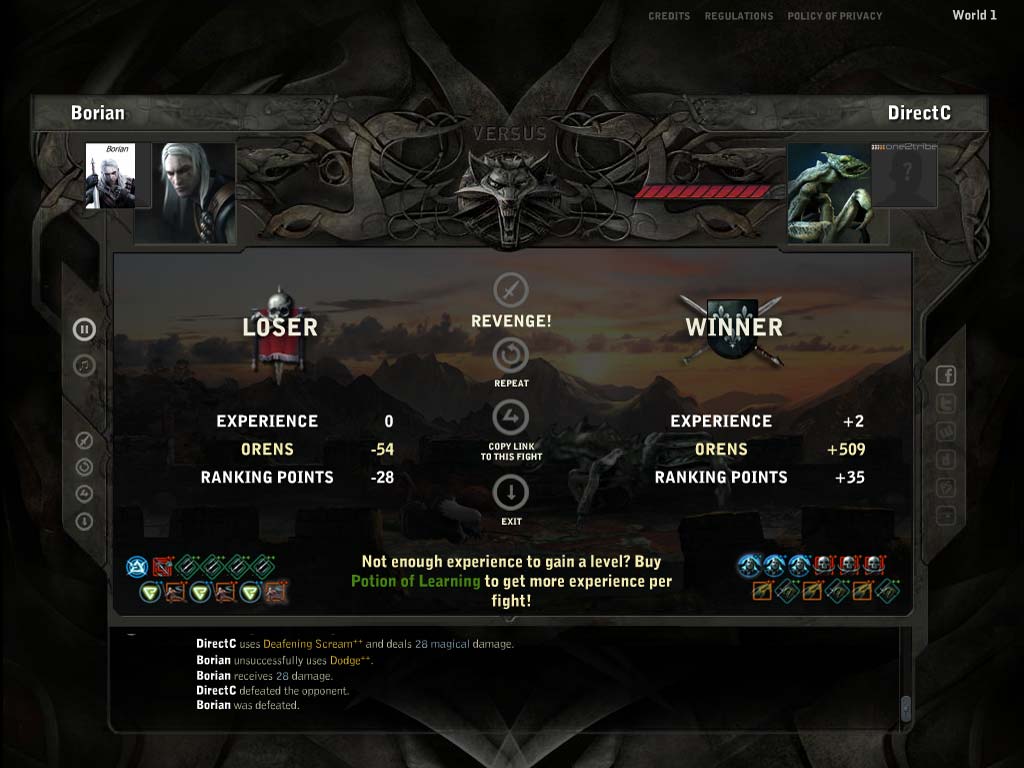 Скриншот из игры The Witcher: Versus - 4