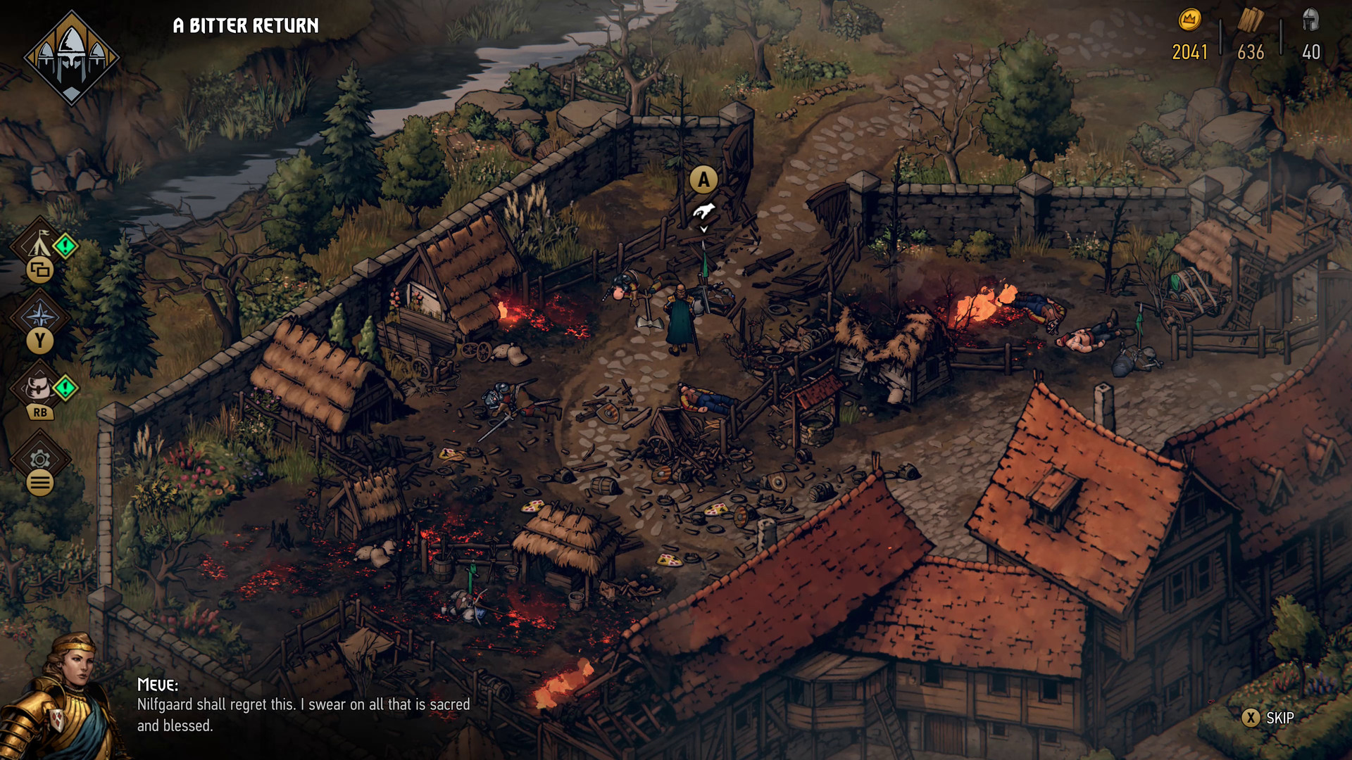 Скриншот из игры Thronebreaker: The Witcher Tales - 6