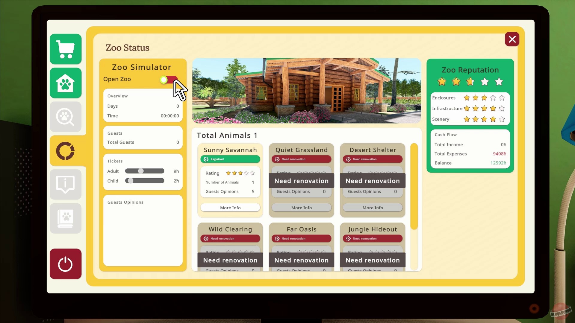 Скриншот из игры Zoo Simulator - 11
