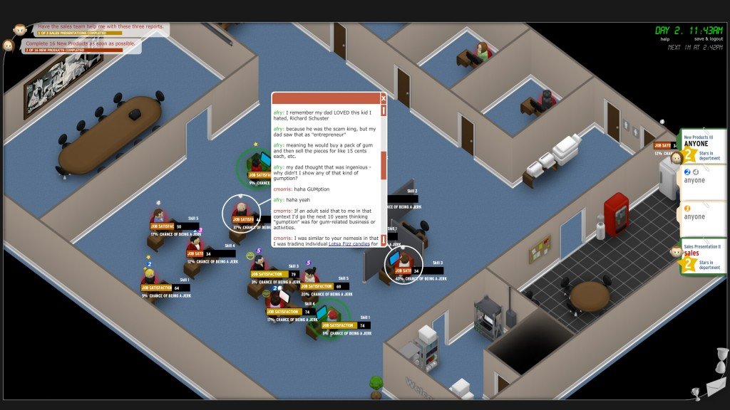 Скриншот из игры Office God - 2