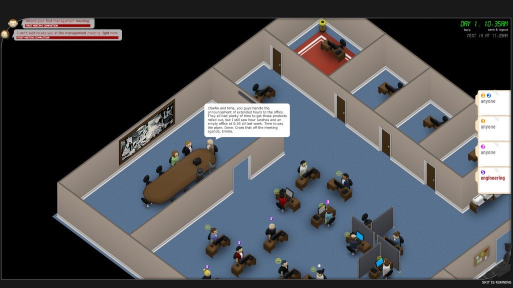 Скриншот из игры Office God - 3