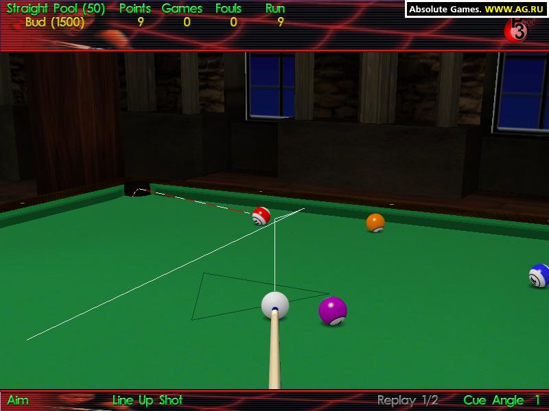 Скриншот из игры Virtual Pool 3 - 21