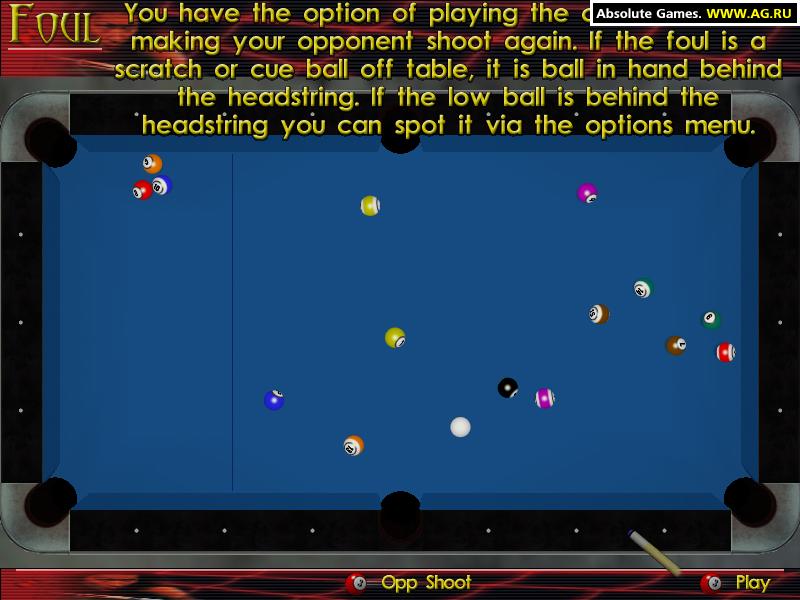 Скриншот из игры Virtual Pool 3 - 12