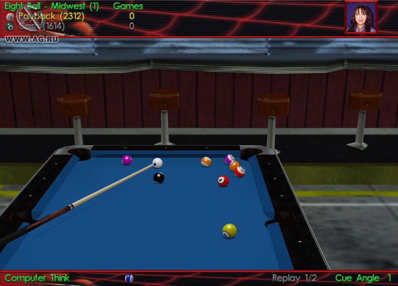 Скриншот из игры Virtual Pool 3 - 13