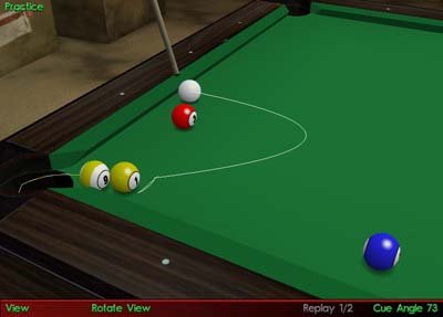 Скриншот из игры Virtual Pool 3 - 1