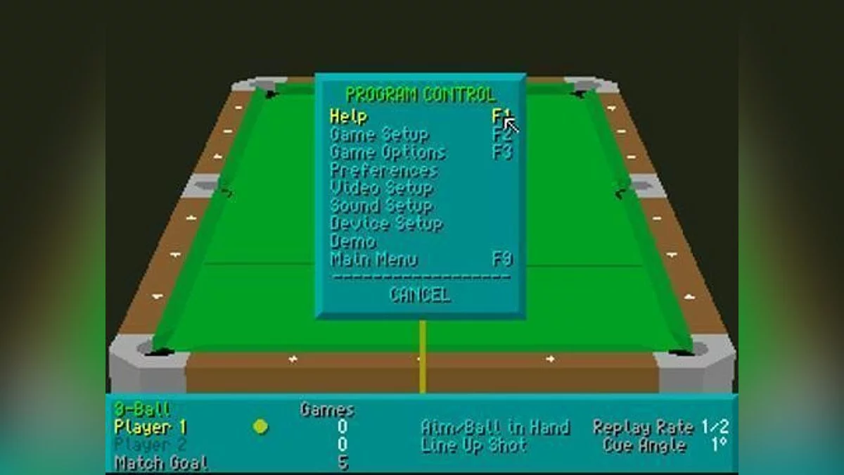 Скриншот из игры Virtual Pool - 8