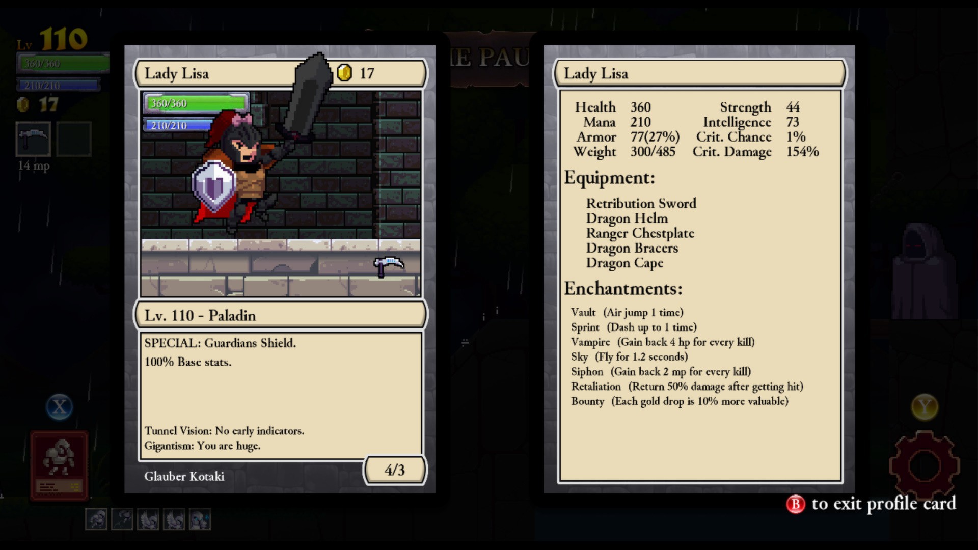 Скриншот из игры Rogue Legacy - 90