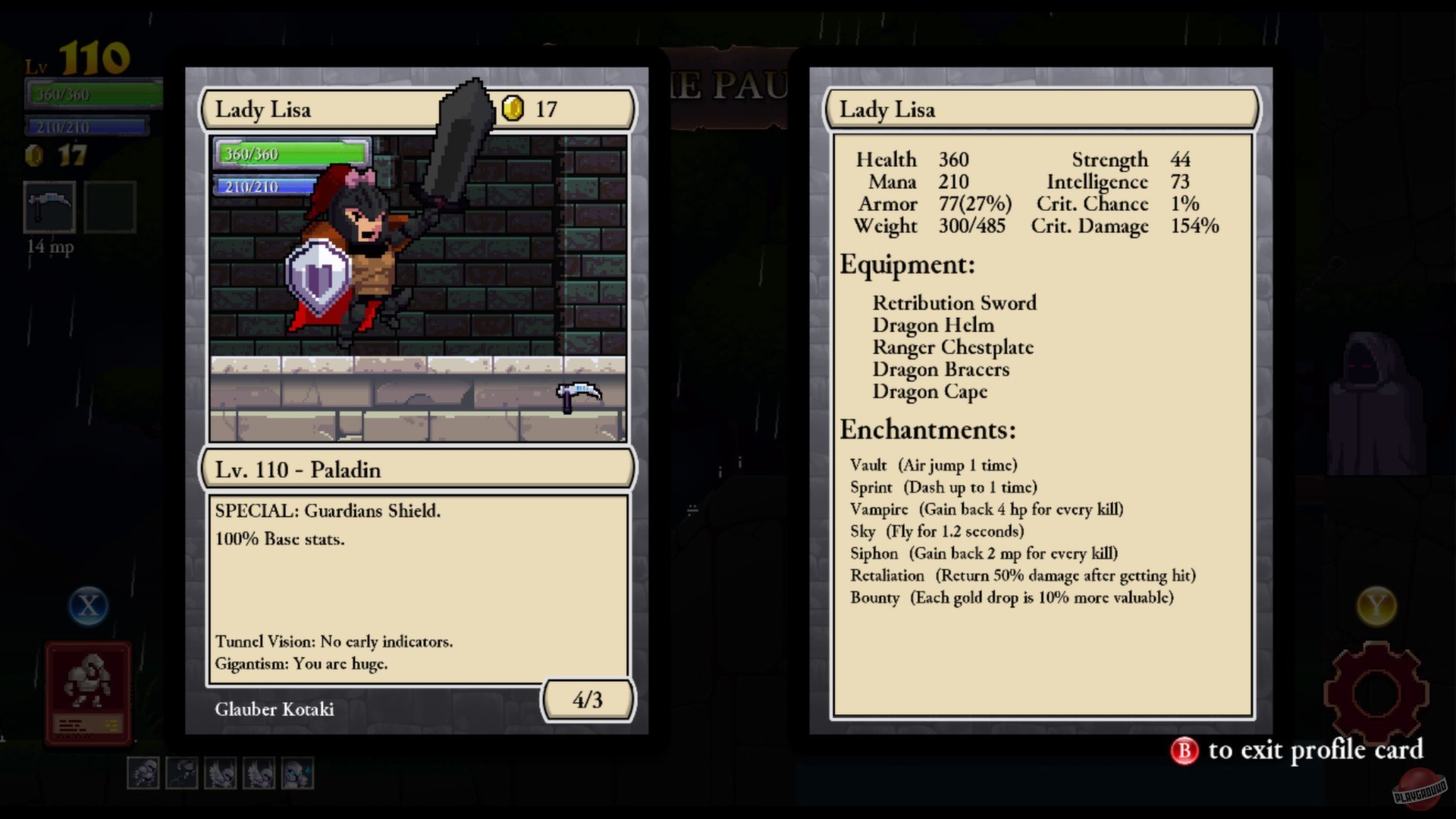 Скриншот из игры Rogue Legacy - 35