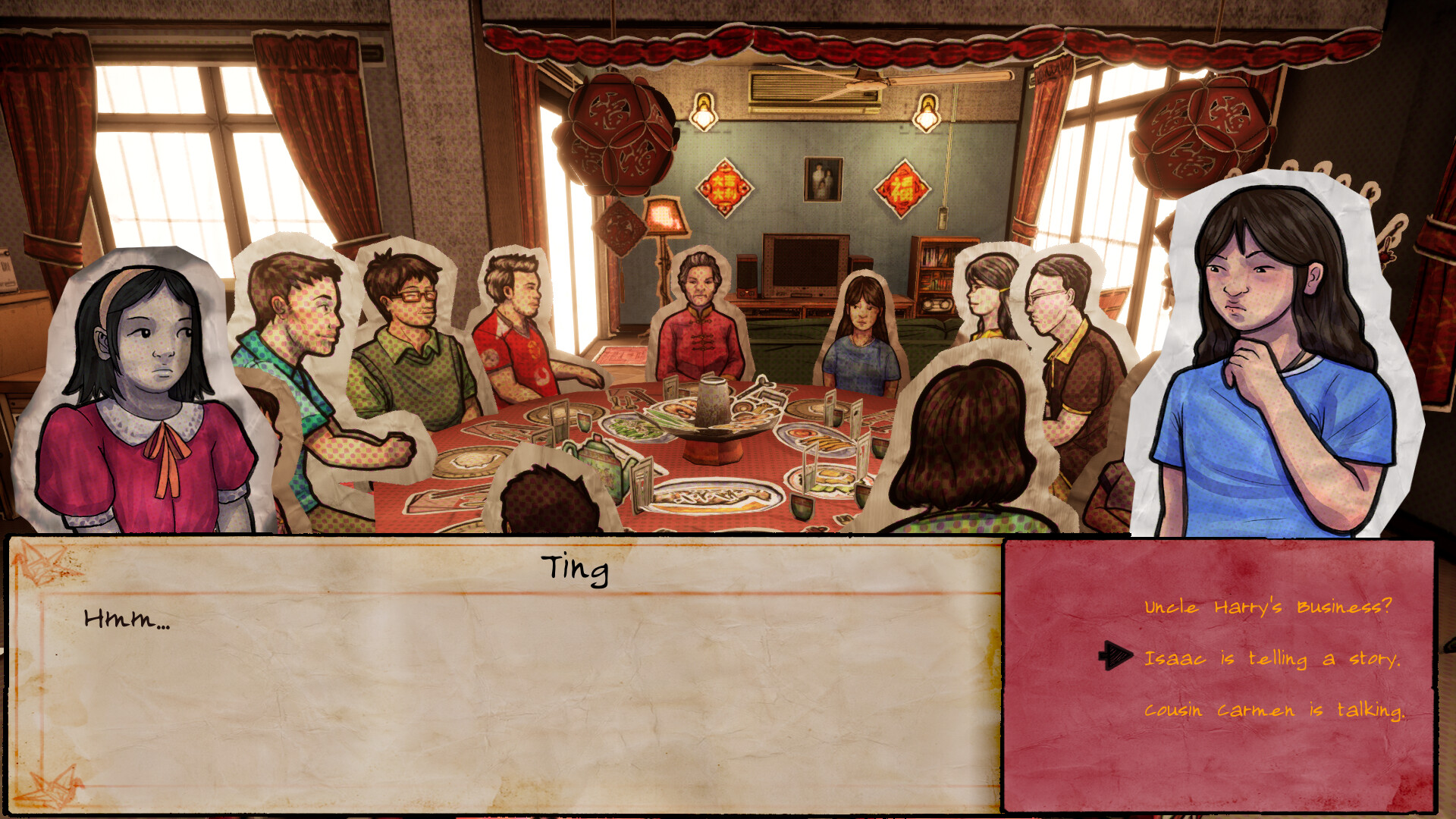 Скриншот из игры Paper Ghost Stories: Third Eye Open - 12