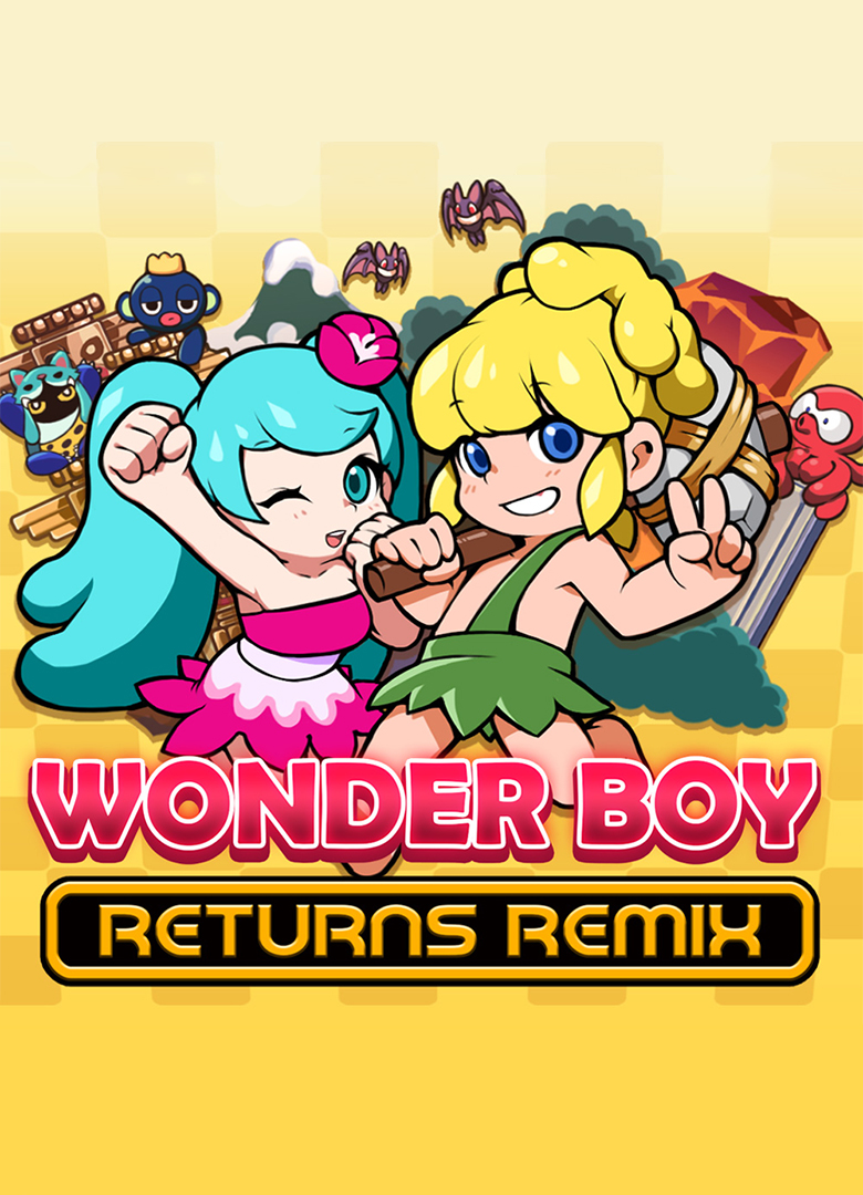Обложка игры Wonder Boy Returns Remix