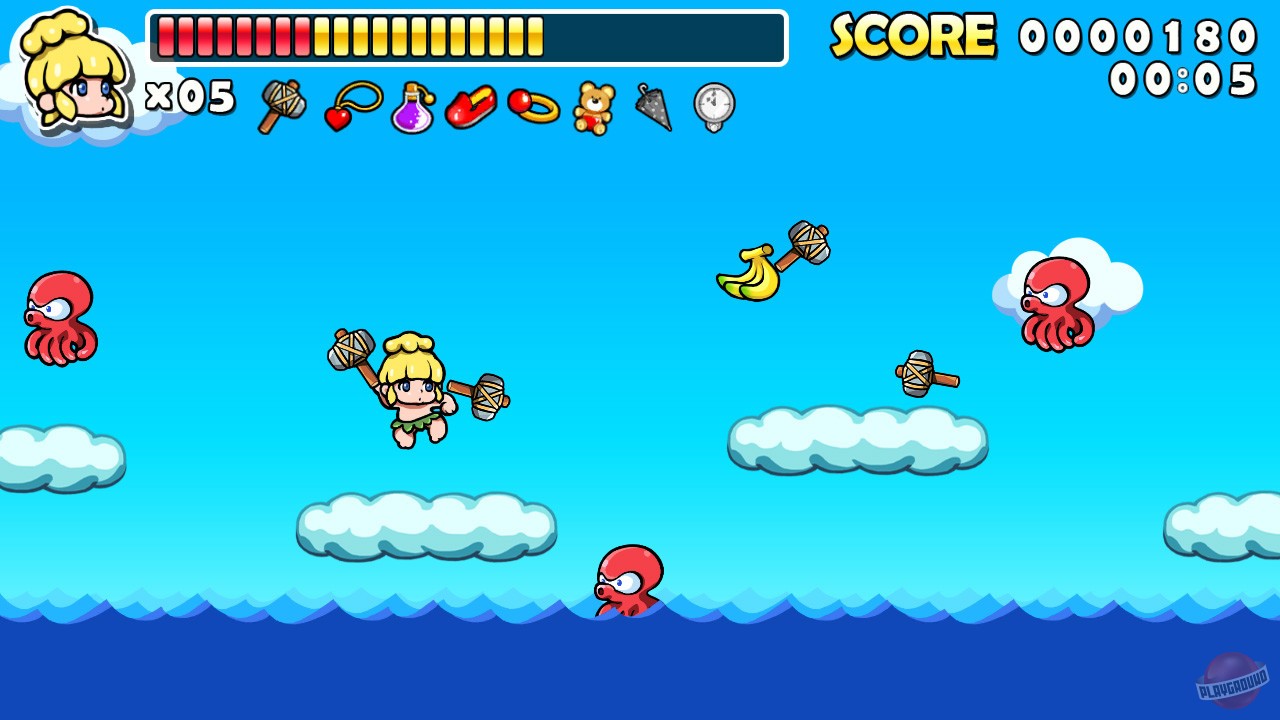 Скриншот из игры Wonder Boy Returns Remix - 9