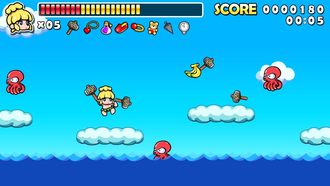 Скриншот из игры Wonder Boy Returns Remix - 1