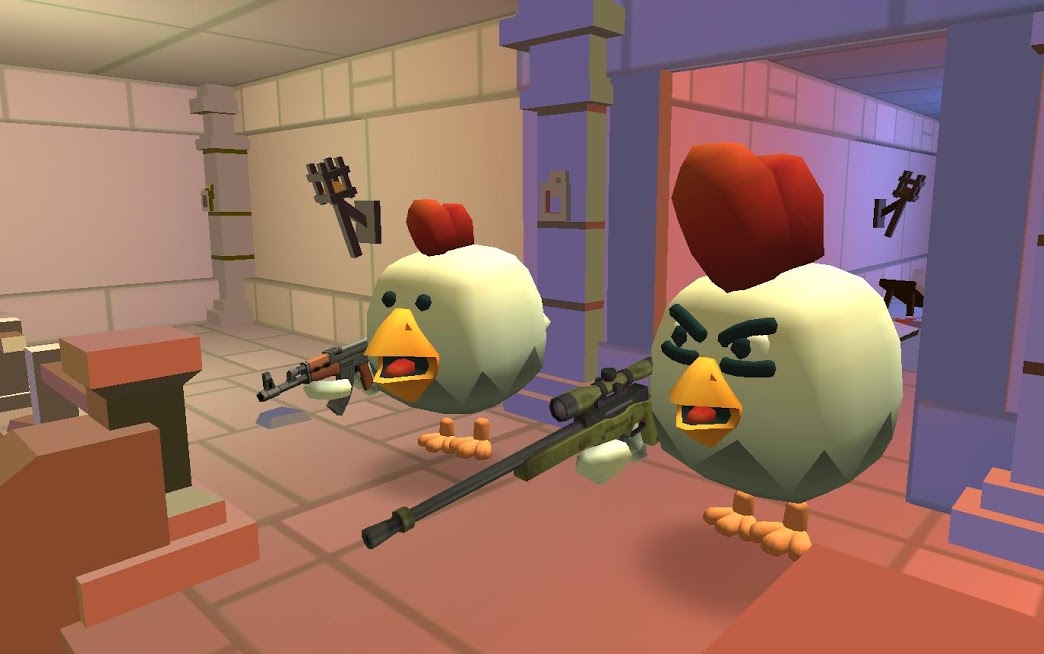 Скриншот из игры Chicken Gun - 1