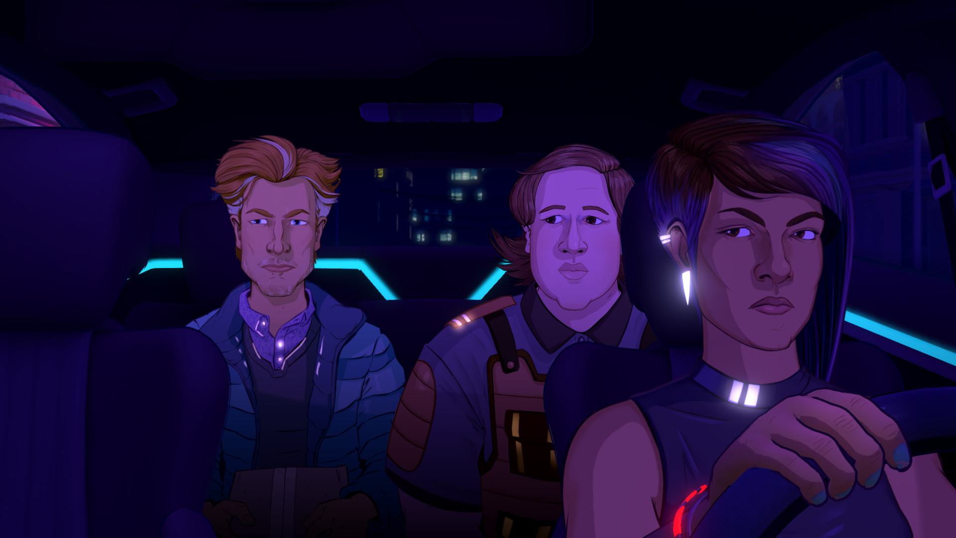 Скриншот из игры Neo Cab - 22