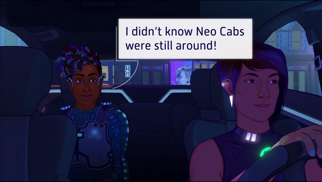 Скриншот из игры Neo Cab - 23