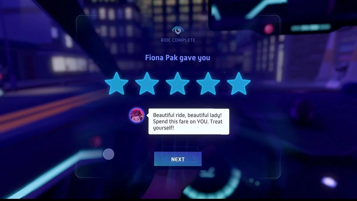 Скриншот из игры Neo Cab - 15