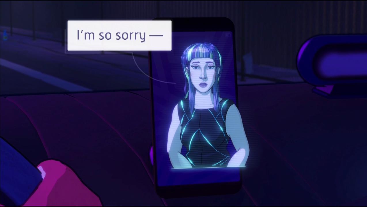 Скриншот из игры Neo Cab - 17