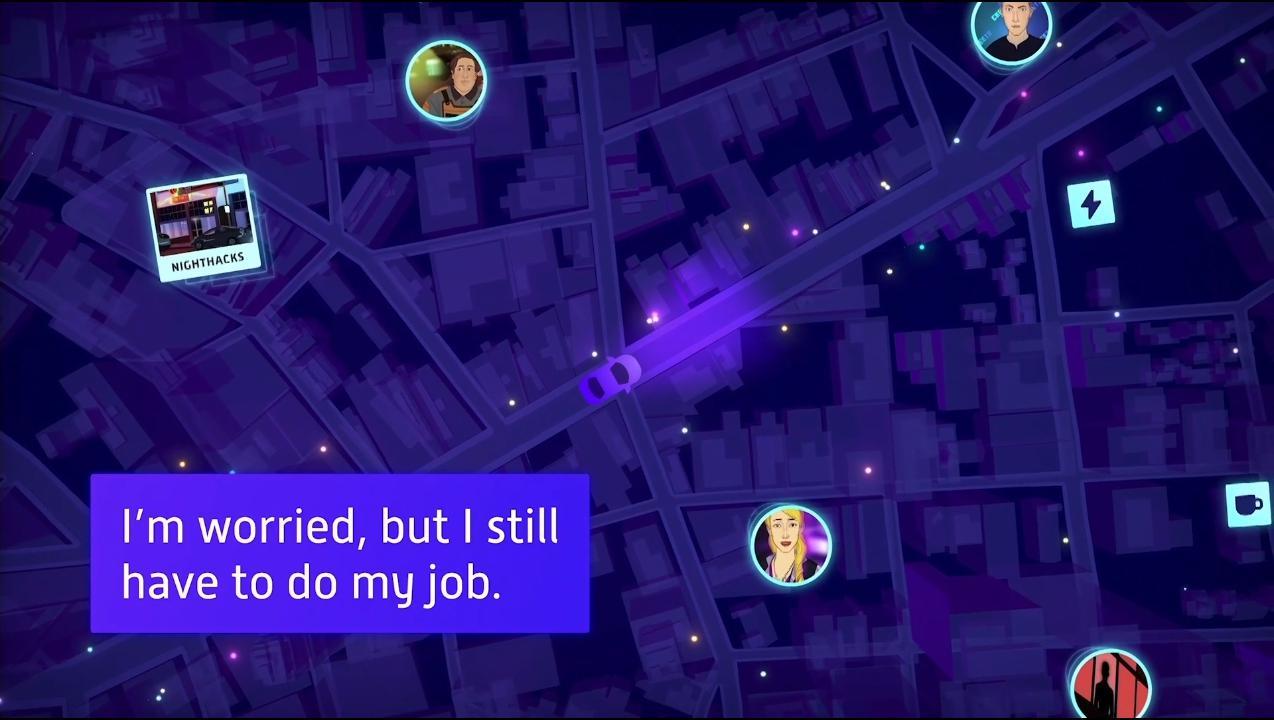 Скриншот из игры Neo Cab - 11