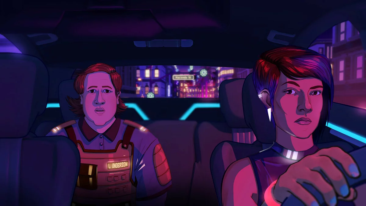 Скриншот из игры Neo Cab - 18