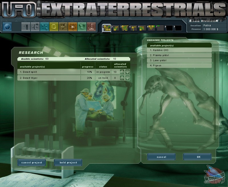 Скриншот из игры UFO: Extraterrestrials - 9