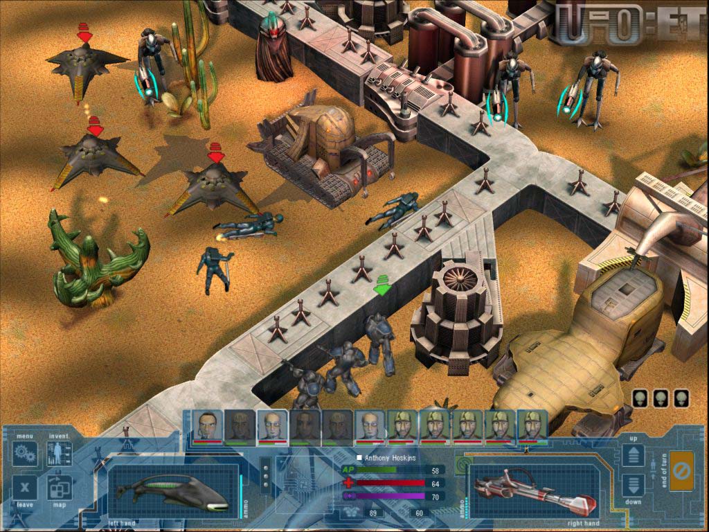 Скриншот из игры UFO: Extraterrestrials - 21