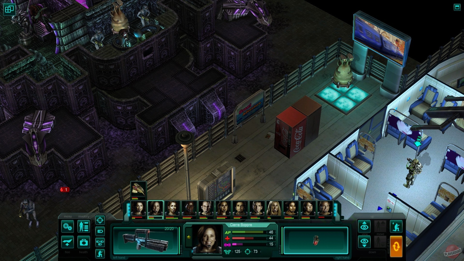 Скриншот из игры UFO2Extraterrestrials: Battle for Mercury - 14