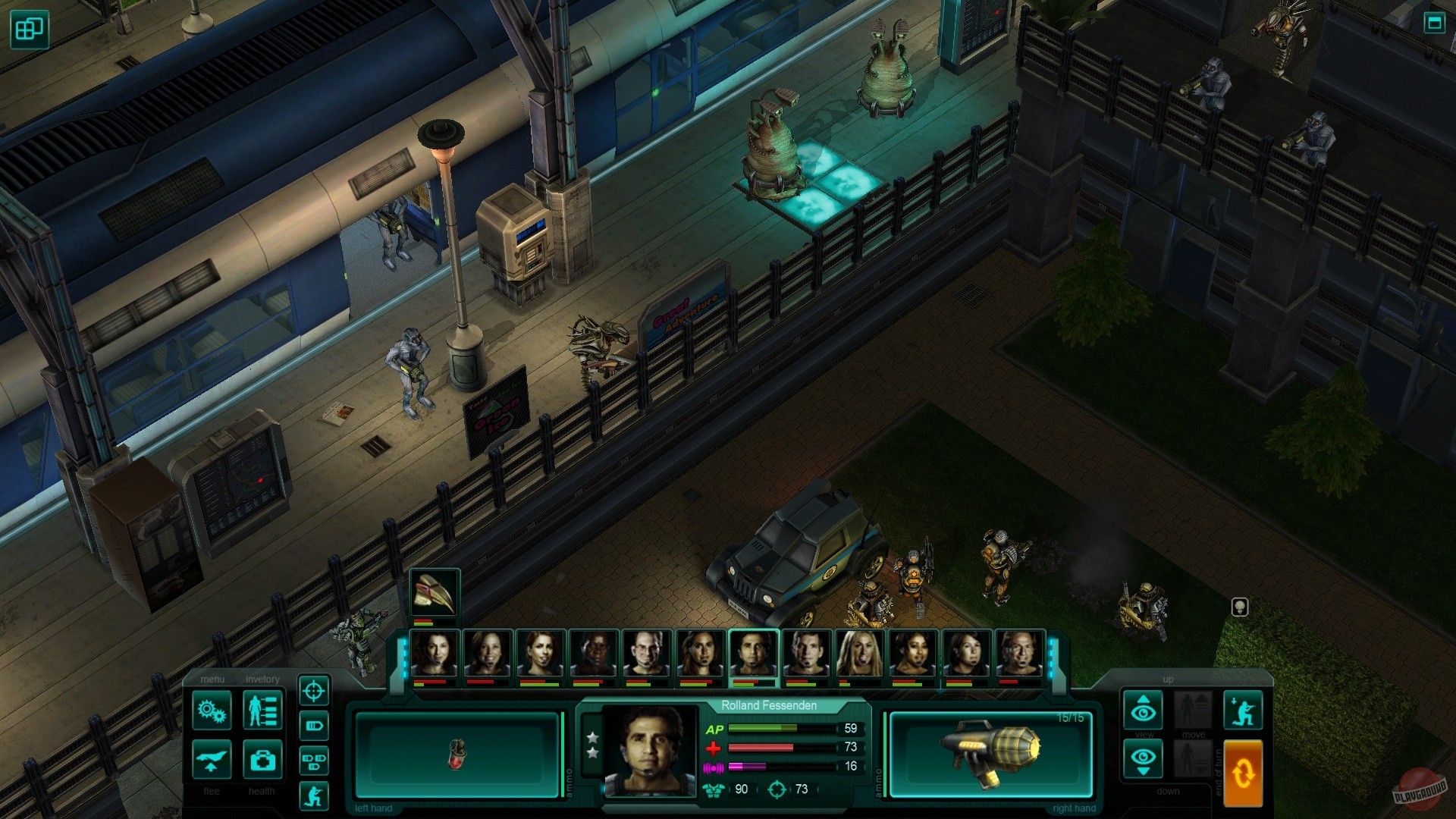 Скриншот из игры UFO2Extraterrestrials: Battle for Mercury - 13