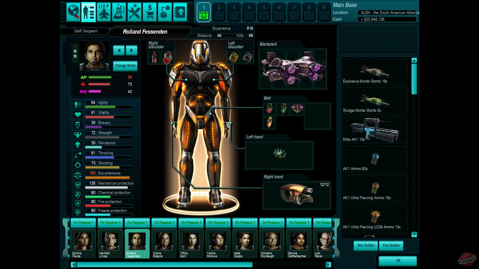 Скриншот из игры UFO2Extraterrestrials: Battle for Mercury - 16