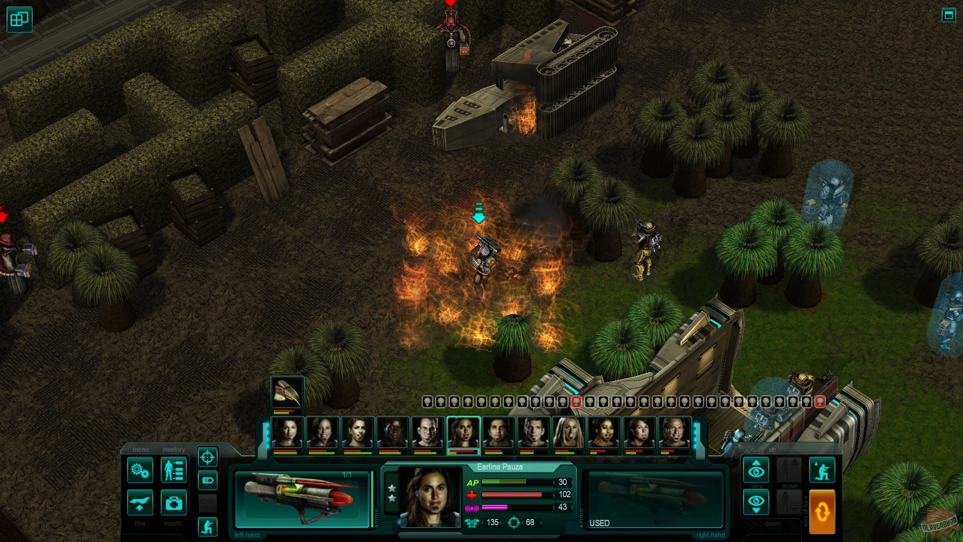 Скриншот из игры UFO2Extraterrestrials: Battle for Mercury - 20