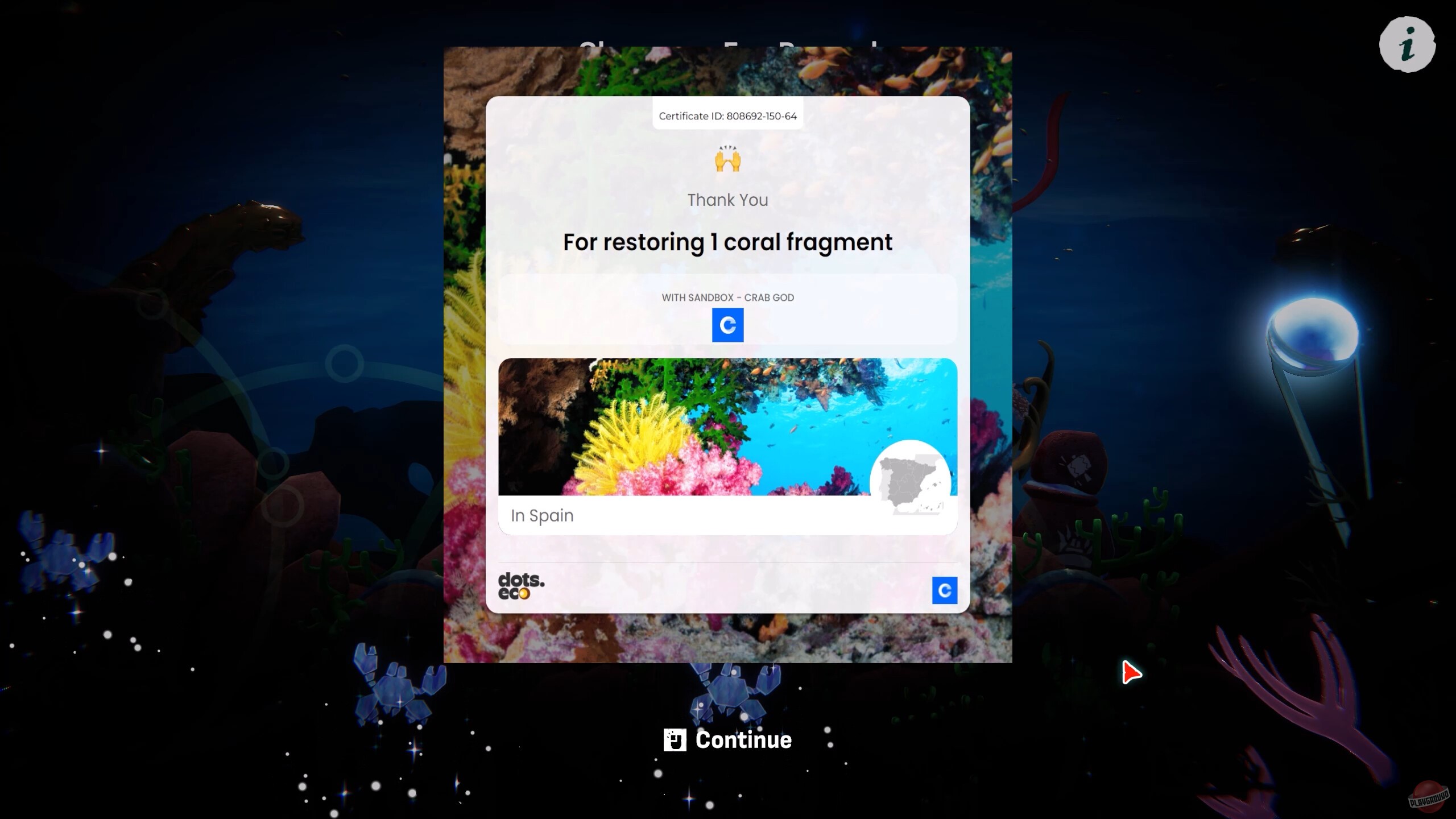 Скриншот из игры Crab God - 1