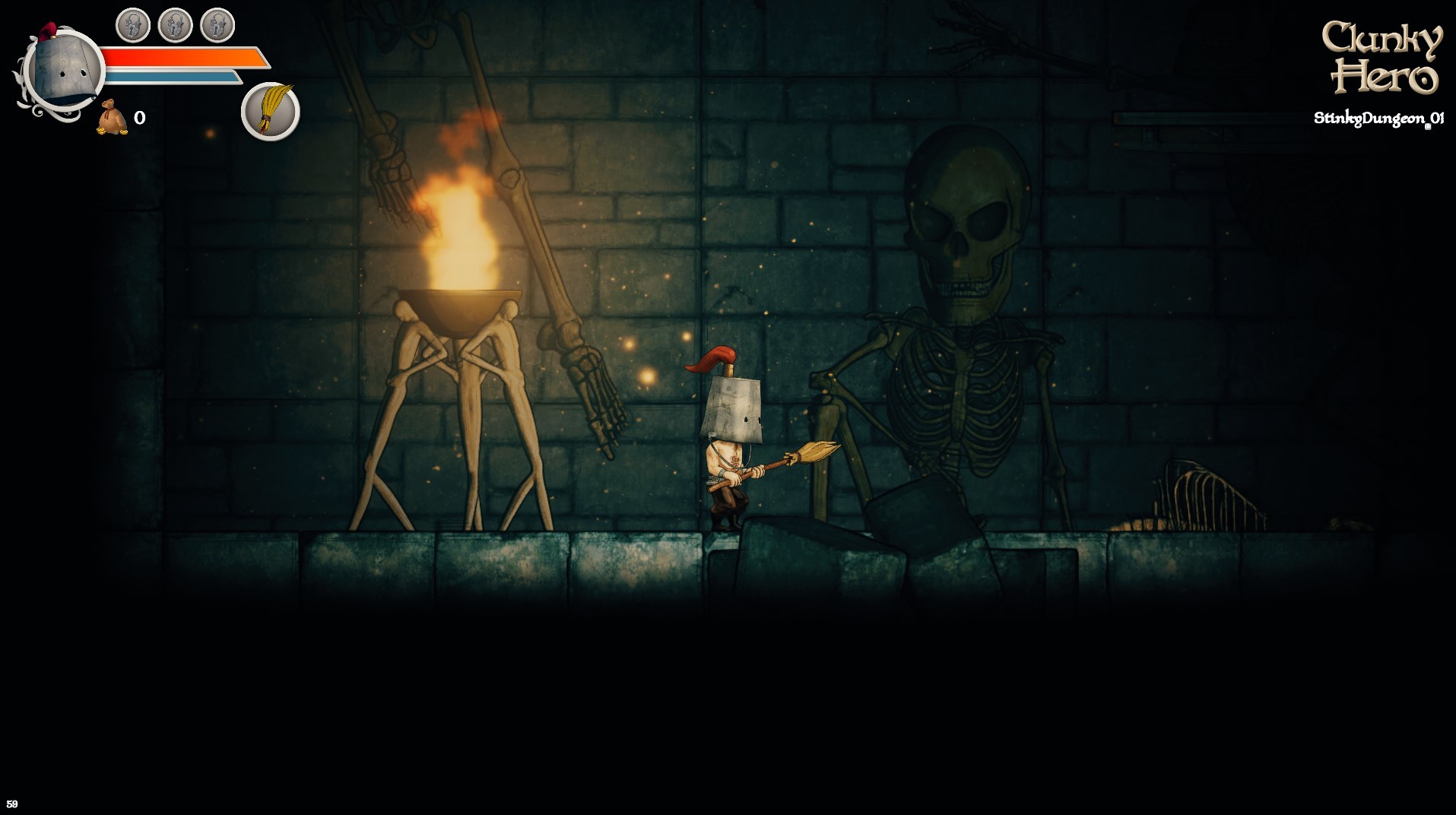 Скриншот из игры Clunky Hero - 40