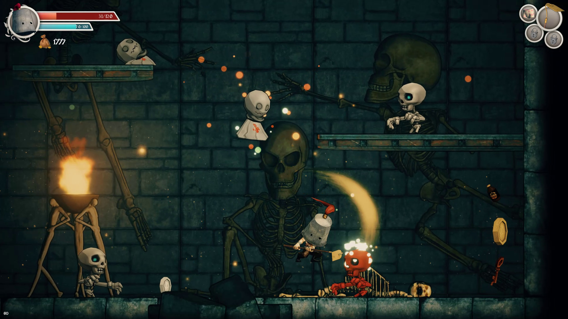 Скриншот из игры Clunky Hero - 8