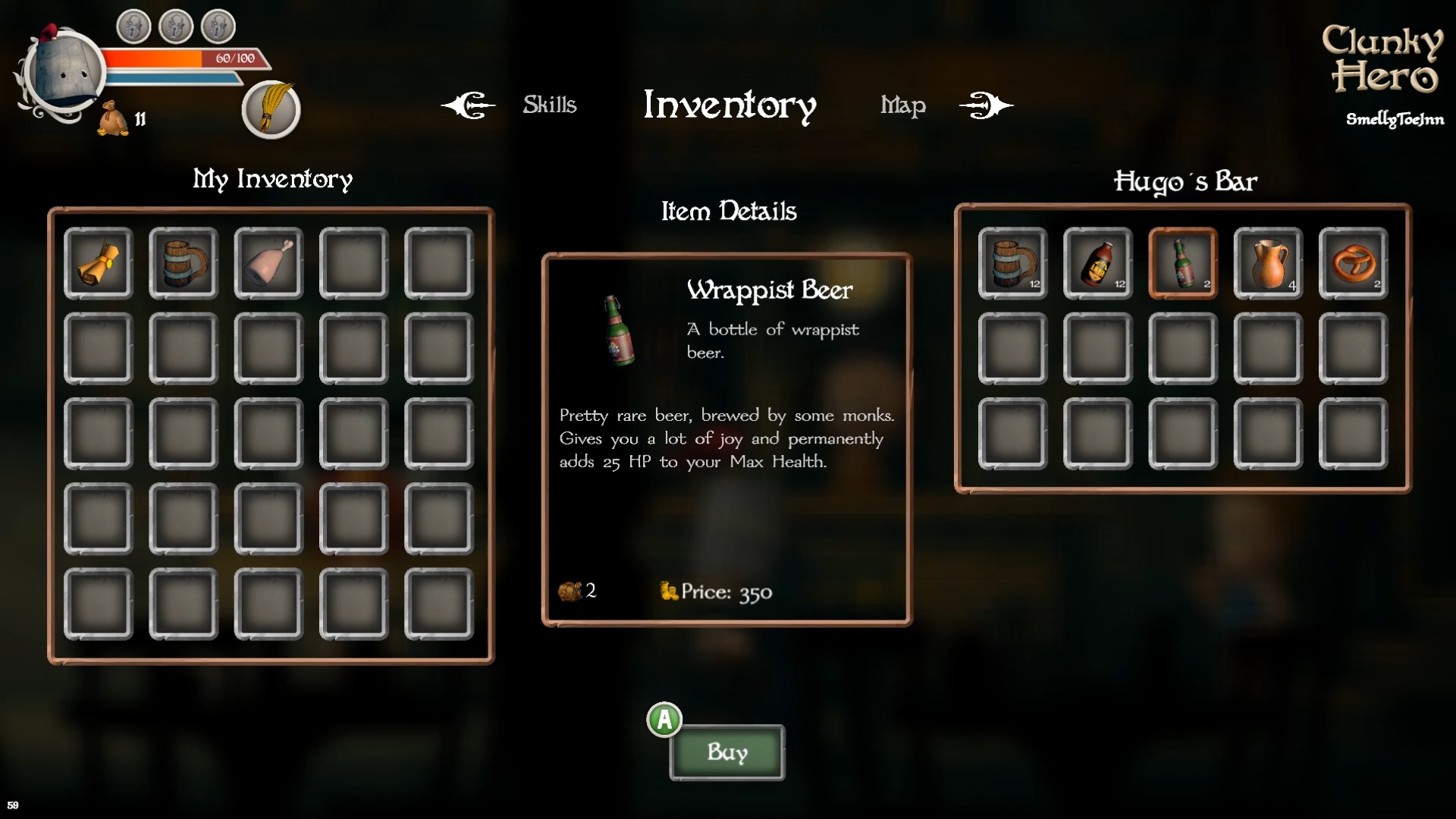 Скриншот из игры Clunky Hero - 10