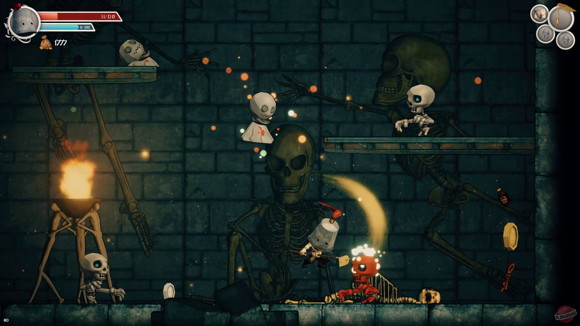 Скриншот из игры Clunky Hero - 25