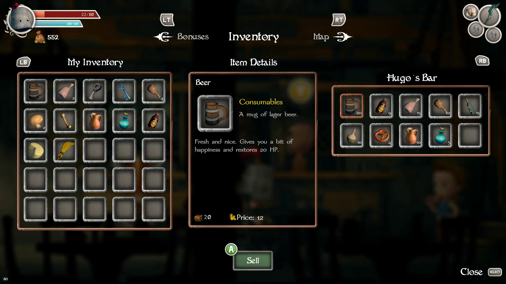 Скриншот из игры Clunky Hero - 11