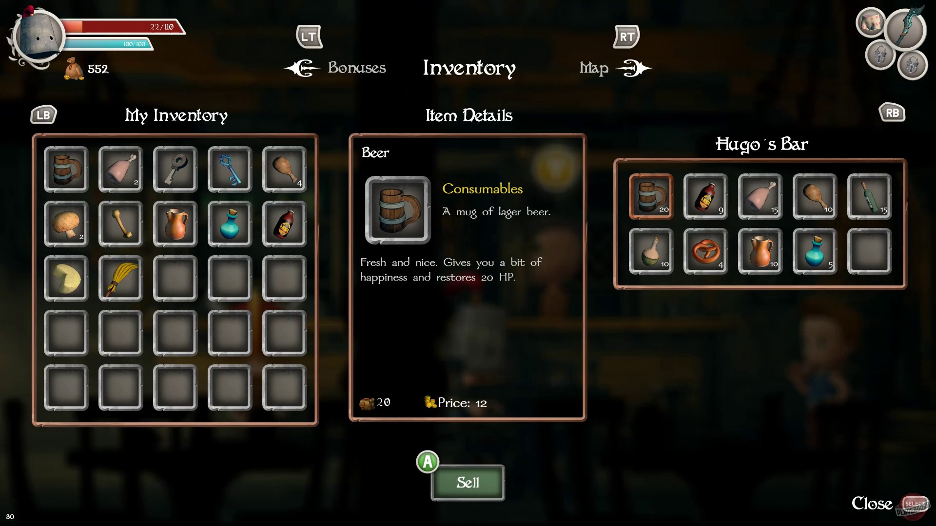 Скриншот из игры Clunky Hero - 13