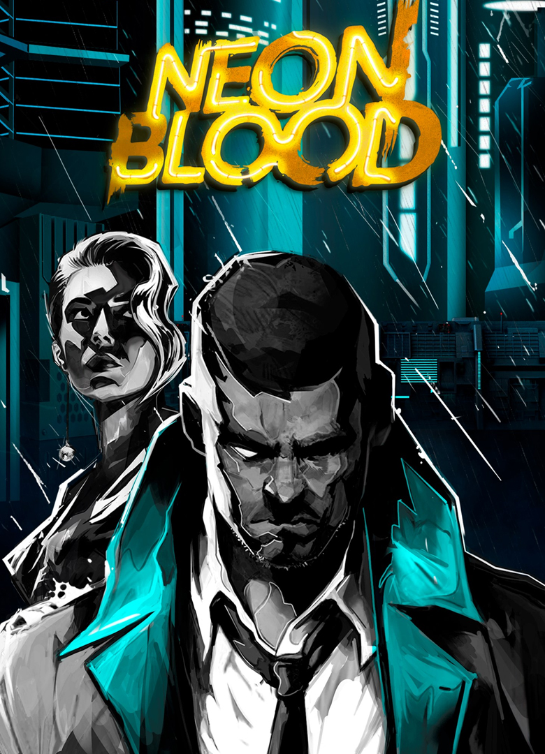 Обложка игры Neon Blood