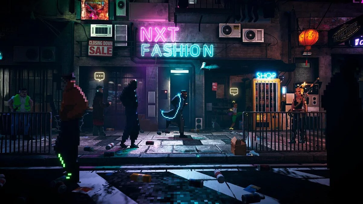 Скриншот из игры Neon Blood - 4