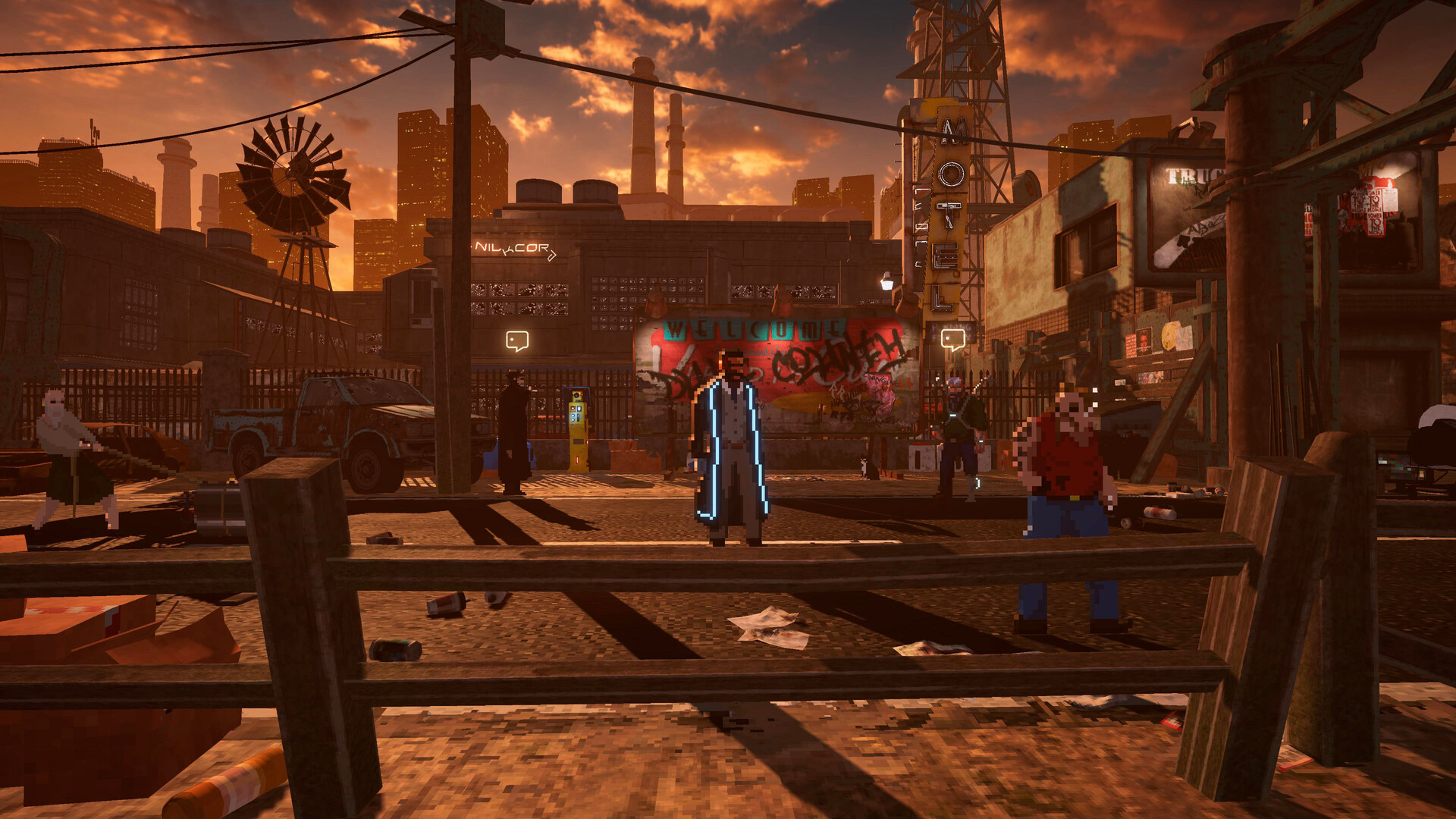 Скриншот из игры Neon Blood - 5