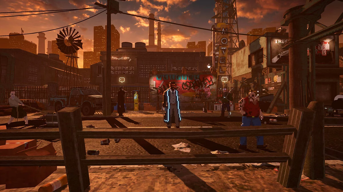 Скриншот из игры Neon Blood - 3