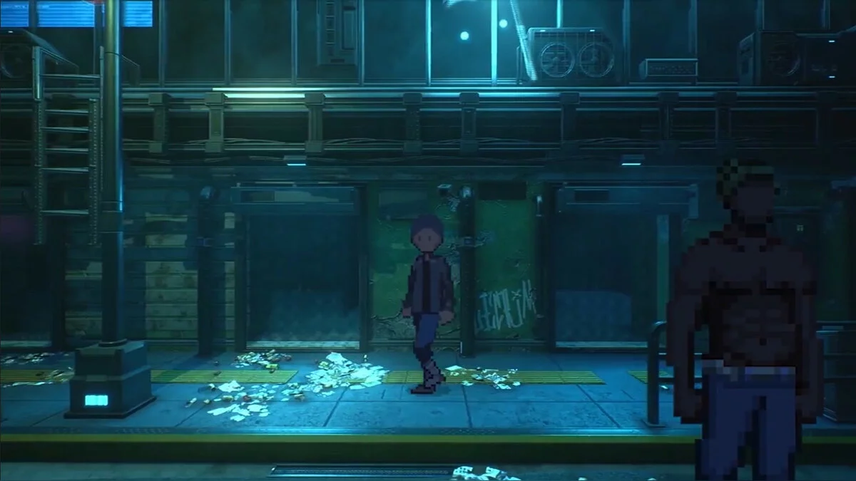 Скриншот из игры Neon Blood - 9