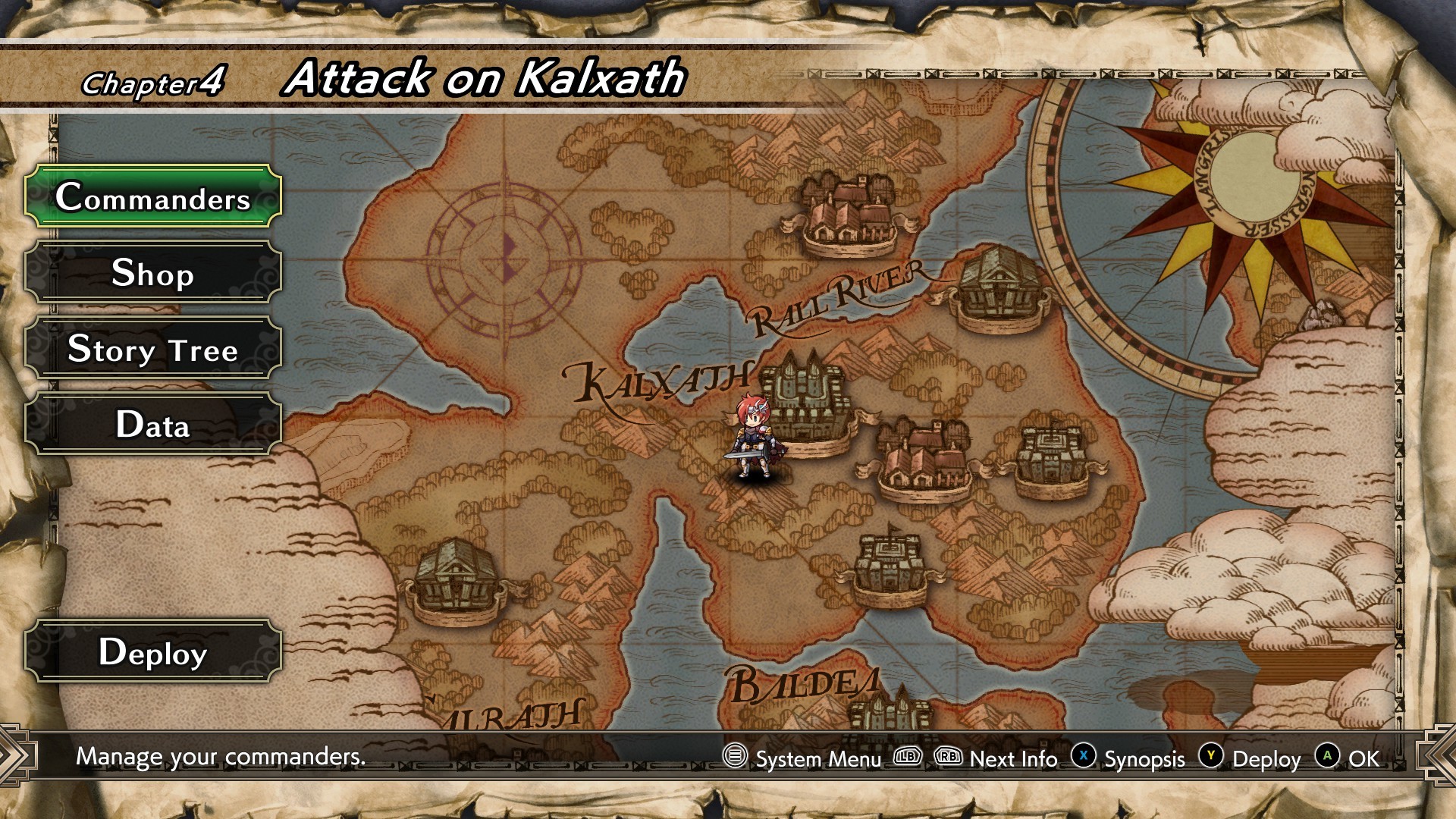 Скриншот из игры Langrisser I & II - 16