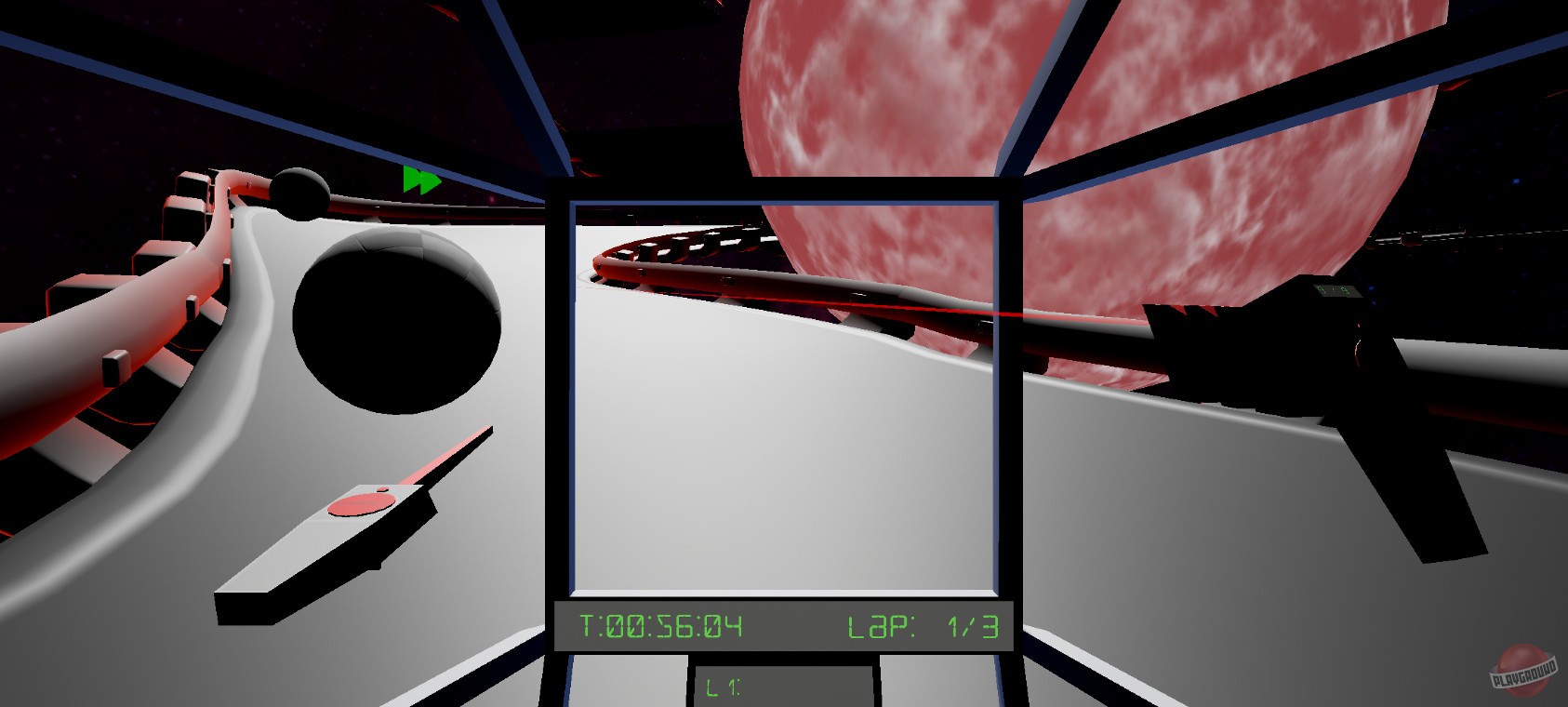 Скриншот из игры RacetronicVR - 2