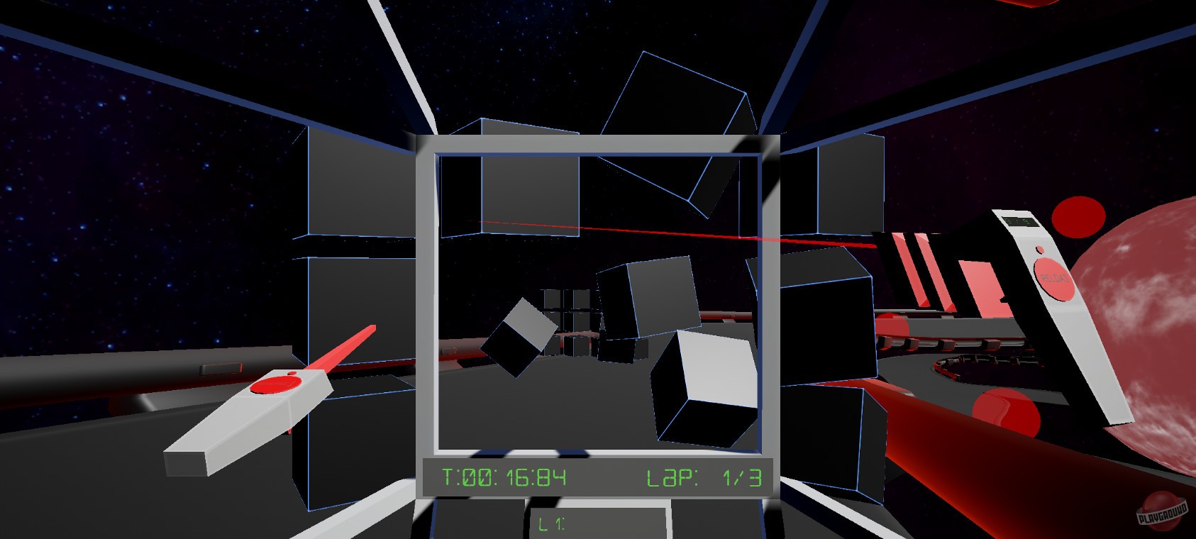 Скриншот из игры RacetronicVR - 1