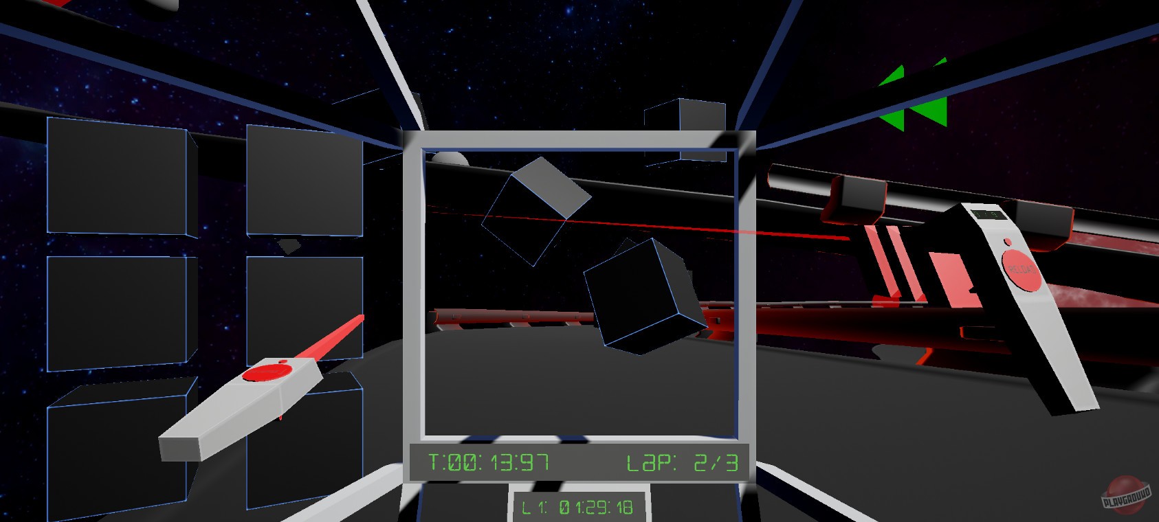 Скриншот из игры RacetronicVR - 4