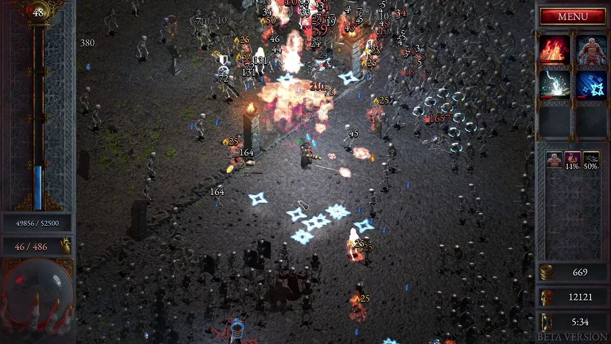 Скриншот из игры Halls of Torment - 27