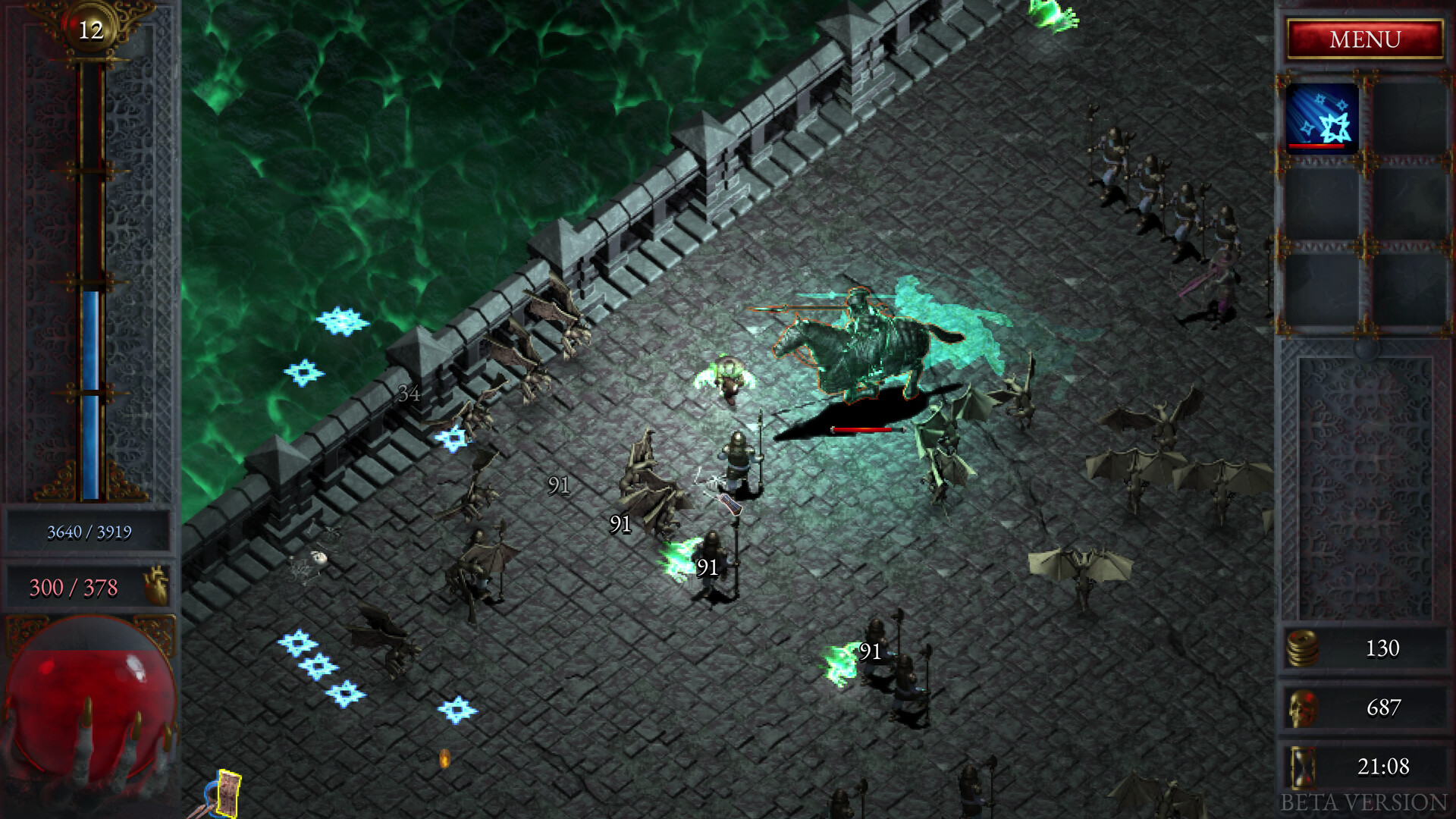 Скриншот из игры Halls of Torment - 1