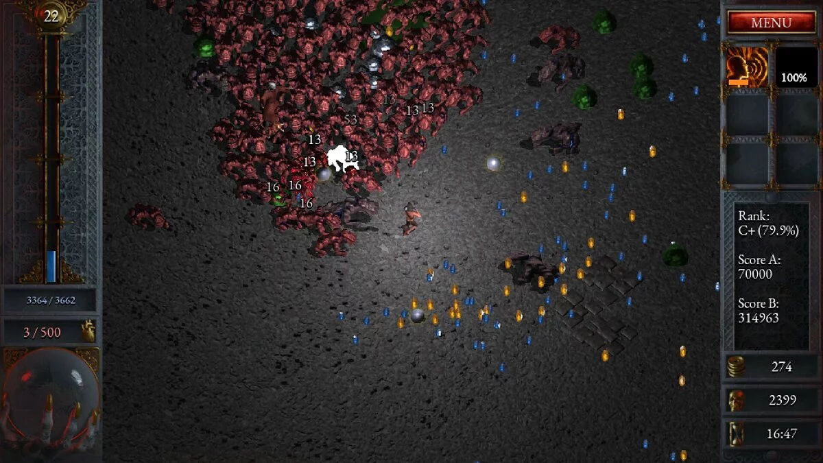 Скриншот из игры Halls of Torment - 10